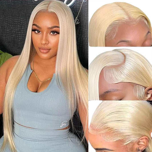 613 straight lace front wigs human hair 13x4 hd lace front wigs human hair pre plucked